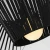 Lampa designerska wisząca KAPELUSZ SOMBRERO ST-8052-100 black - Step Into Design